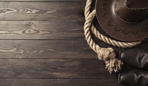 cowboy-background-concept